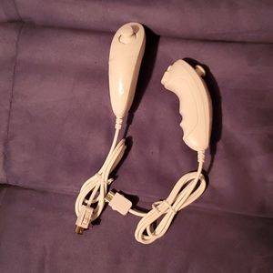 Wii Nunchucks Controllers